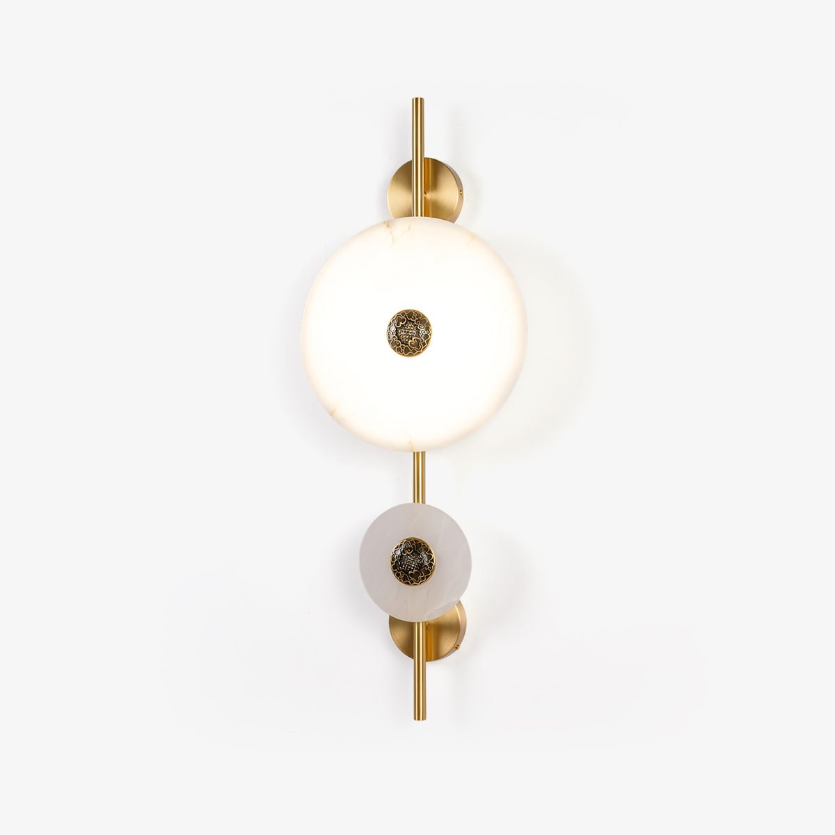 Alabaster Eclipse Wall Light by Vakkerlight