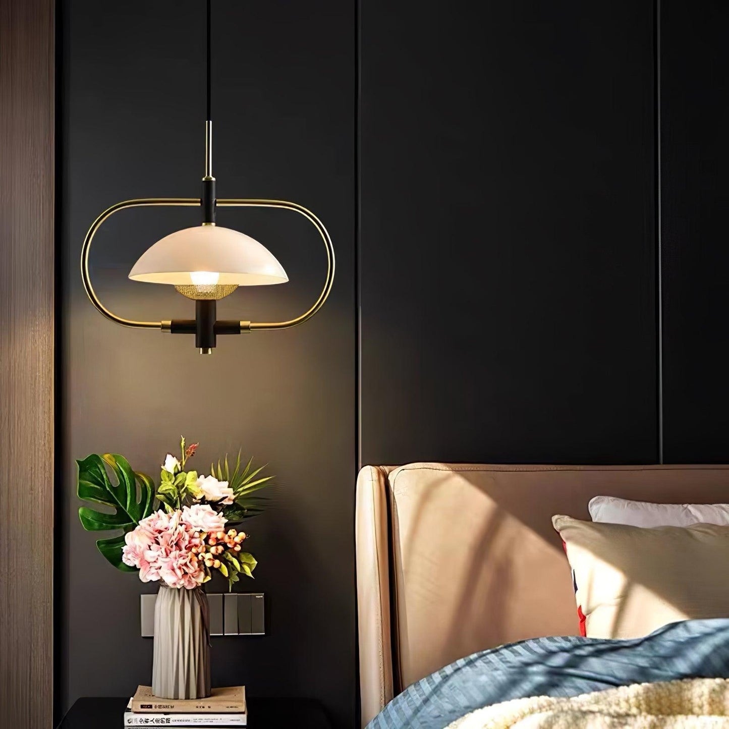Aperture Honeycomb Iron Art Pendant Light