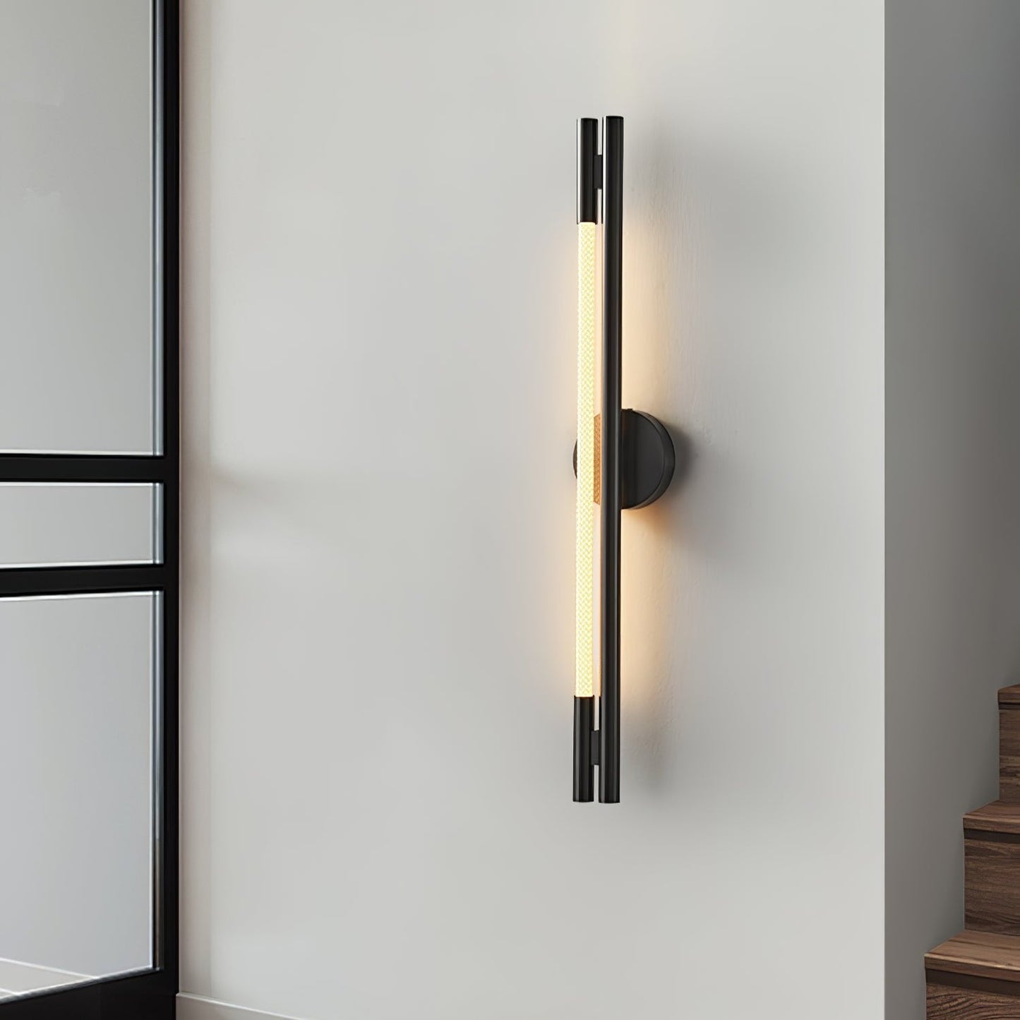Aurora Rod Wall Light, Modern Minimalist Design
