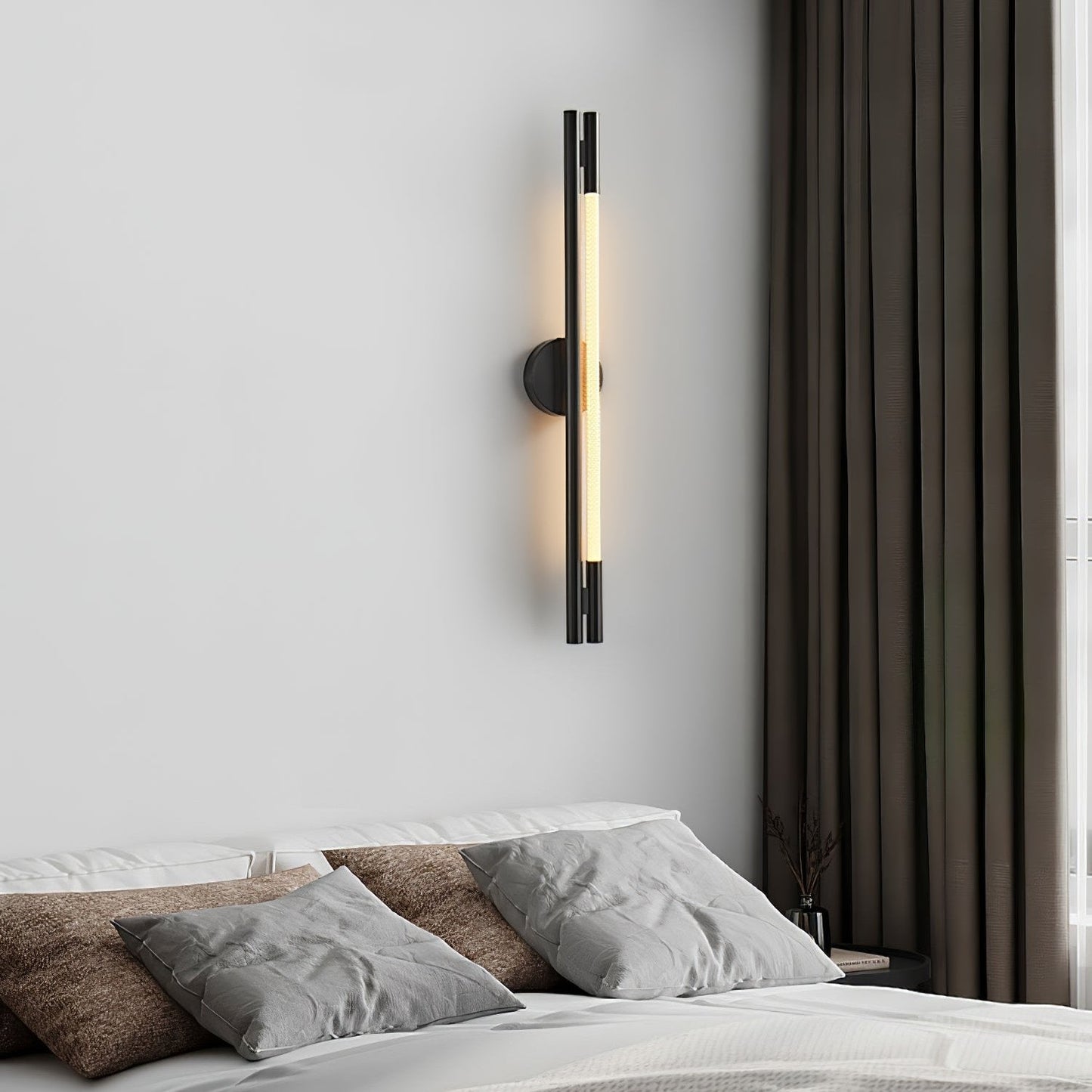 Aurora Rod Wall Light, Modern Minimalist Design