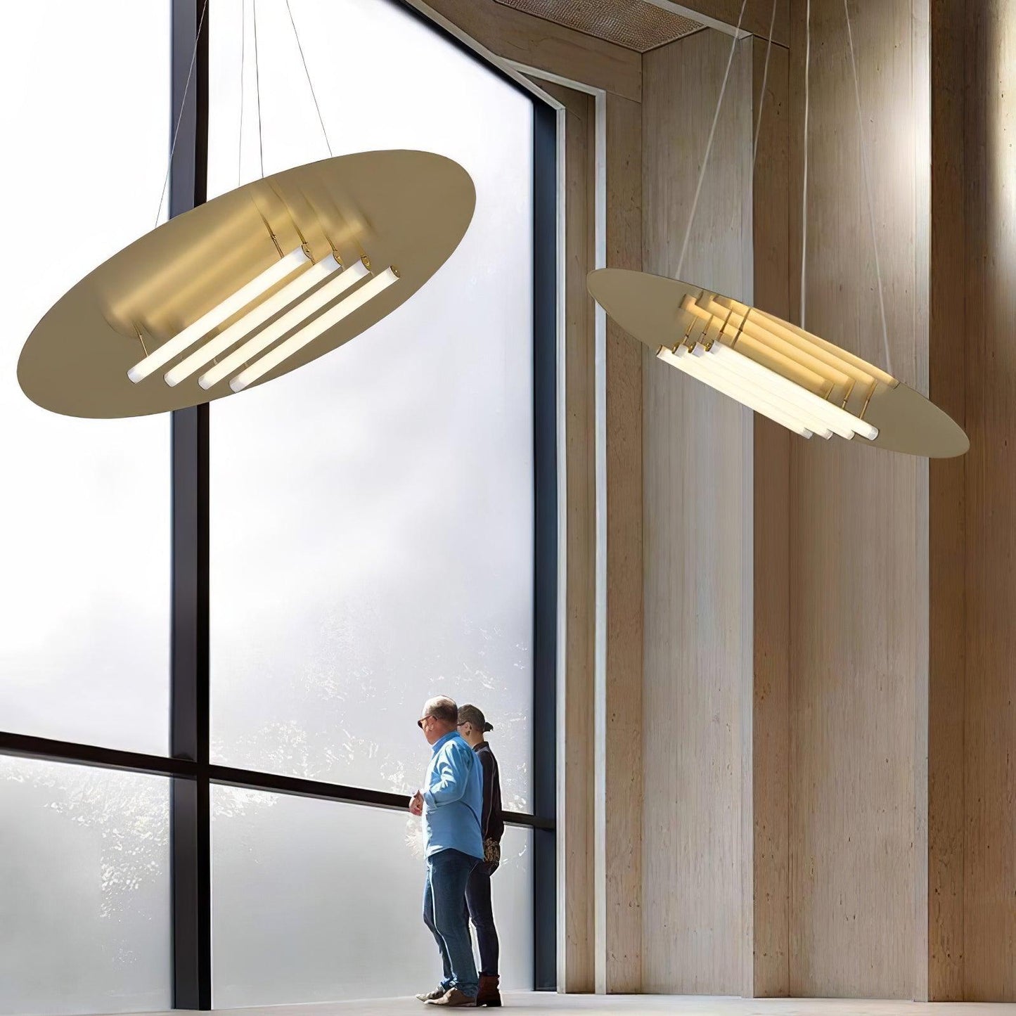 Chrome & White Glass Bianca Chandelier