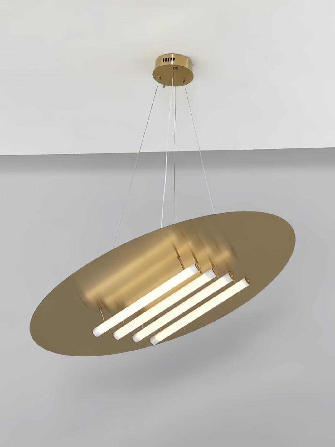 Chrome & White Glass Bianca Chandelier