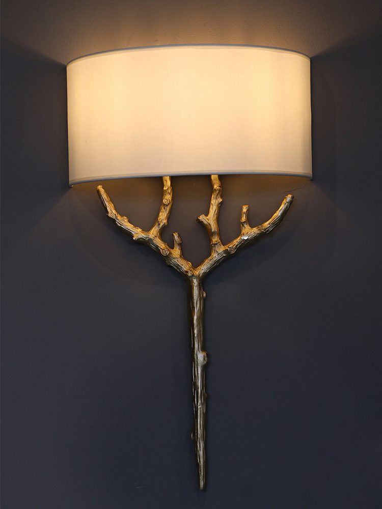 Brass Branch Wall Lamp - Elegant Tree Design
