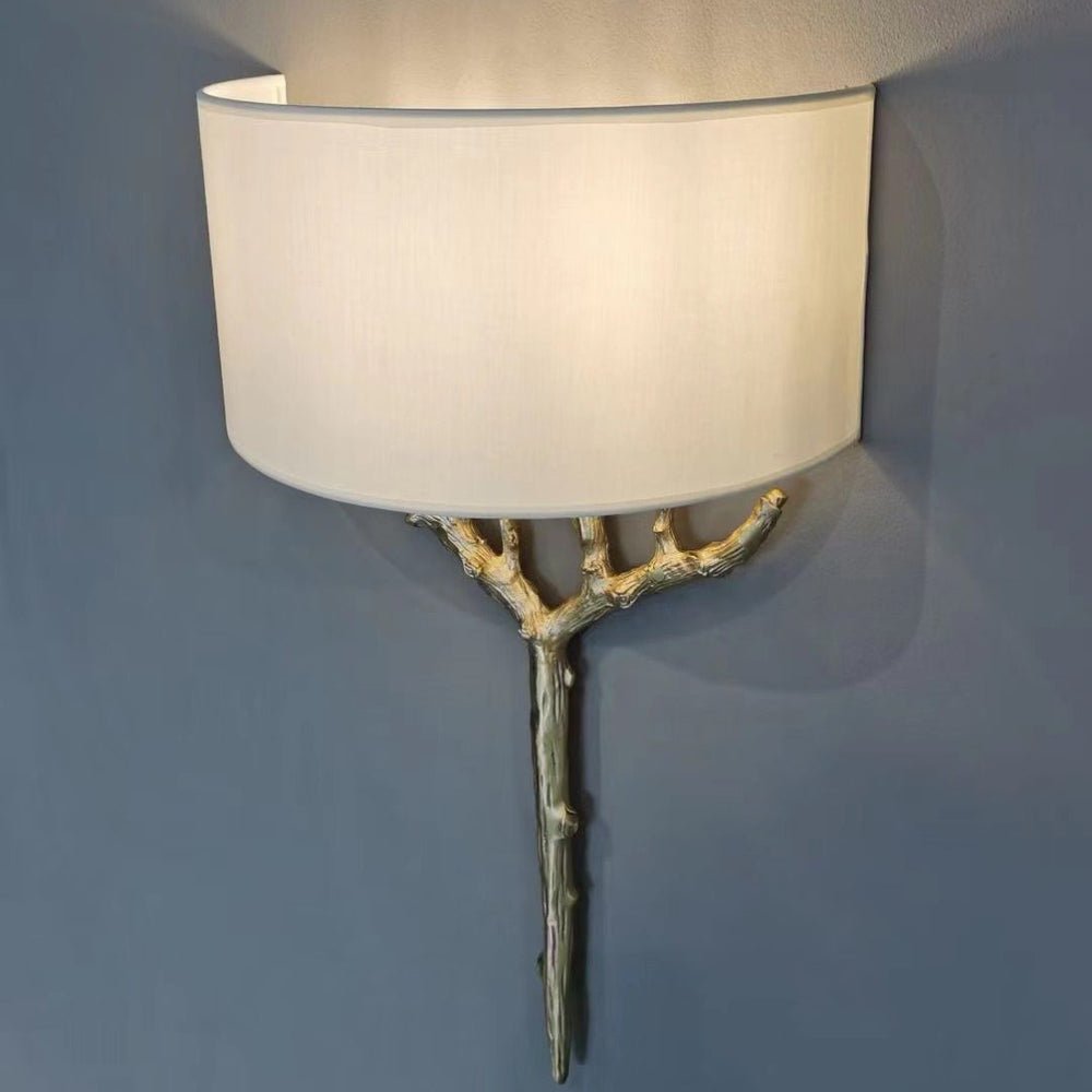 Brass Branch Wall Lamp - Elegant Tree Design