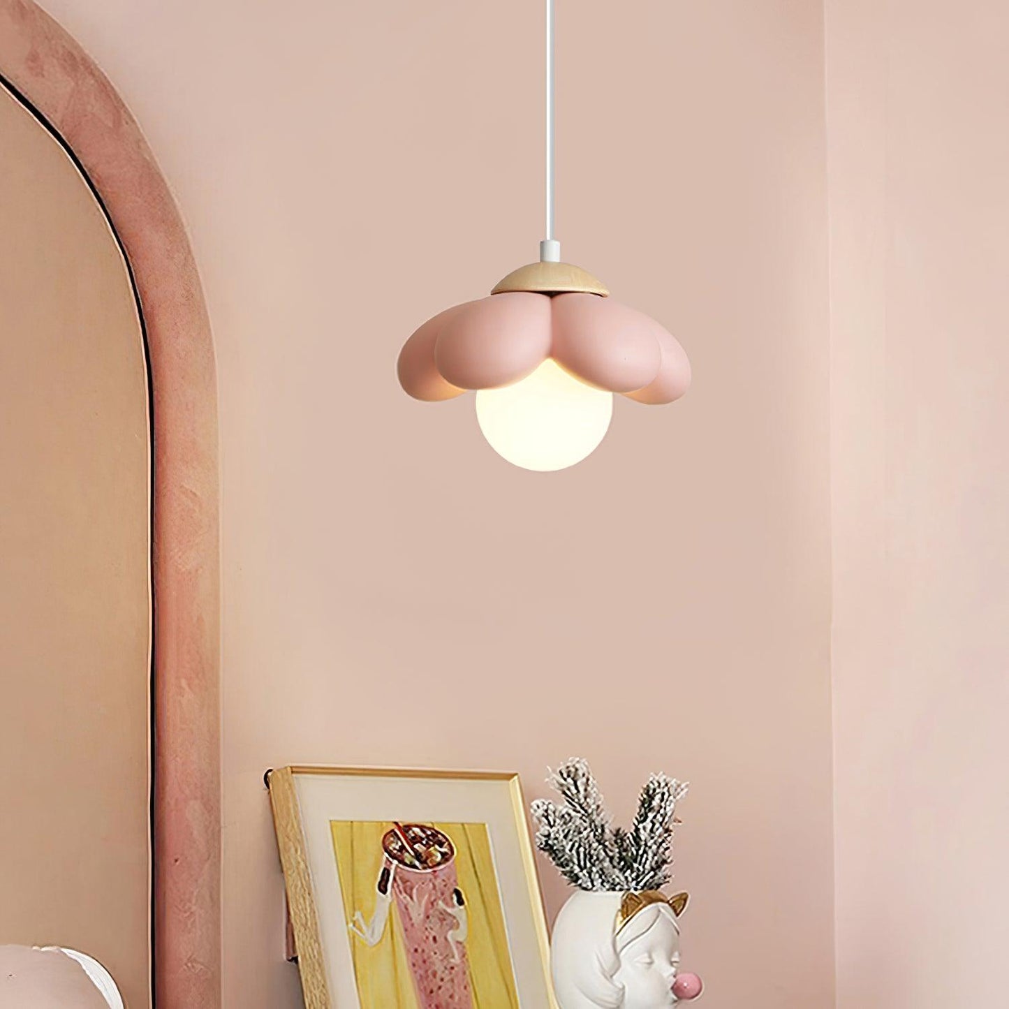 Cherry Blossom Pendant Lamp, Resin Design