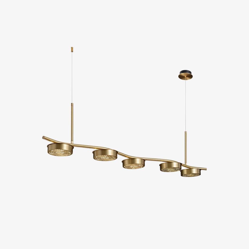 Eichholtz Aldo Chandelier - Mid-Century Modern 6 Light Pendant