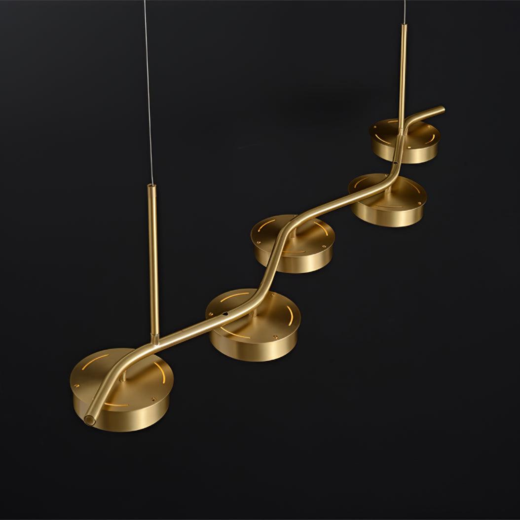 Eichholtz Aldo Chandelier - Mid-Century Modern 6 Light Pendant