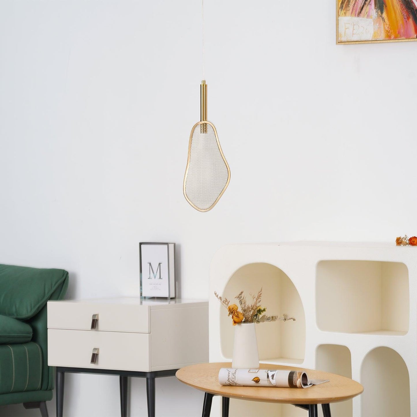 Eco-Friendly Fan Shape Pendant Light