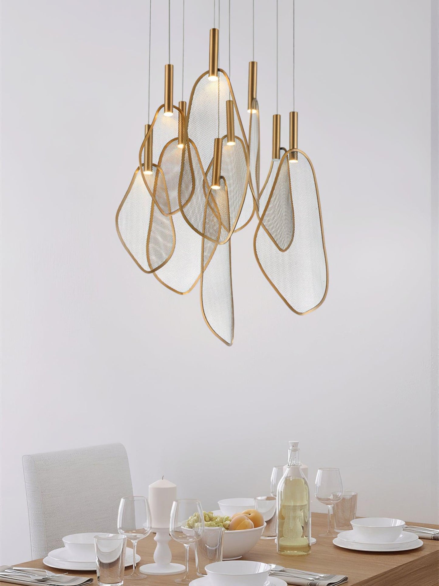 Eco-Friendly Fan Shape Pendant Light