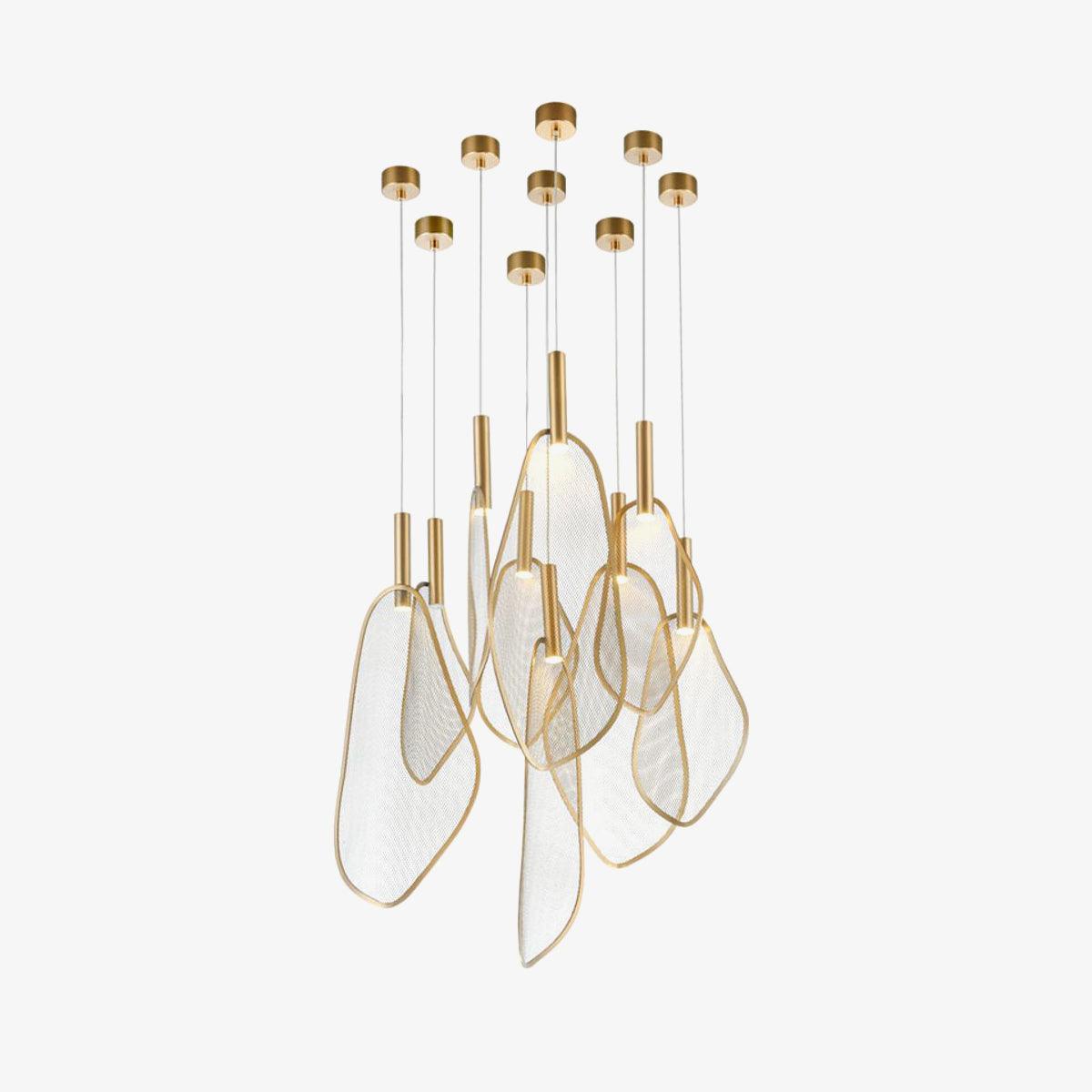 Eco-Friendly Fan Shape Pendant Light