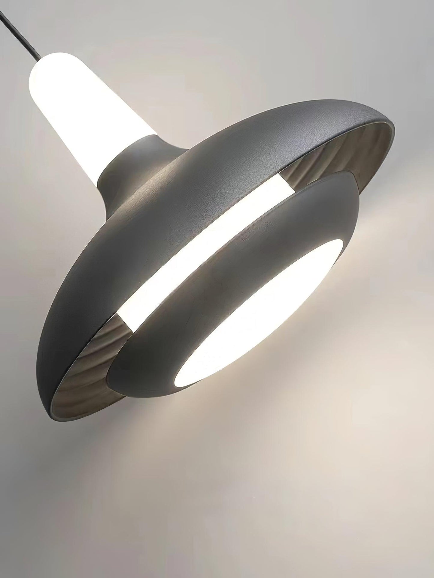 Elliptical Glass Fiji Pendant Light