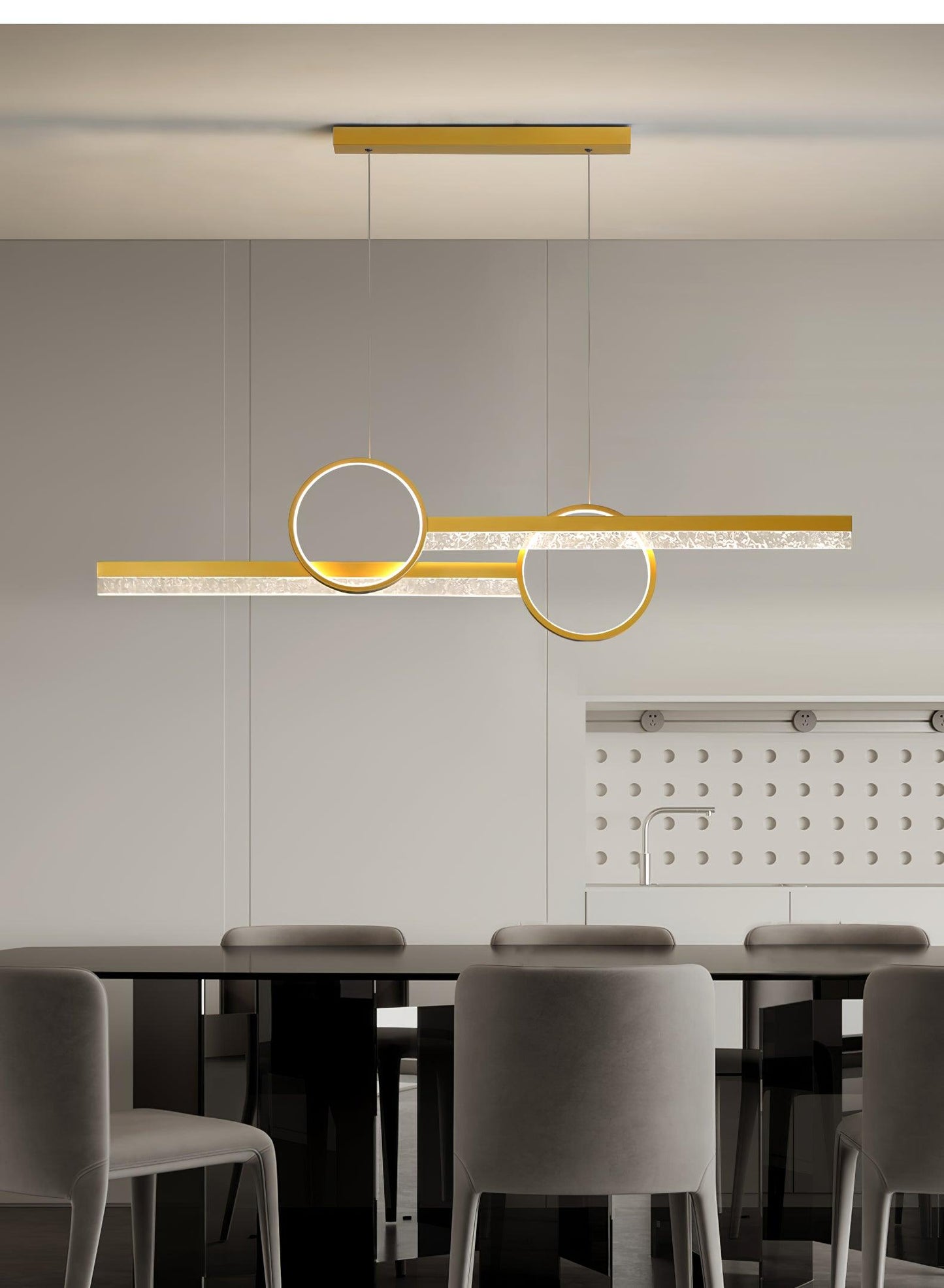 Globo Barral Pendant Light, Modern Circular Design