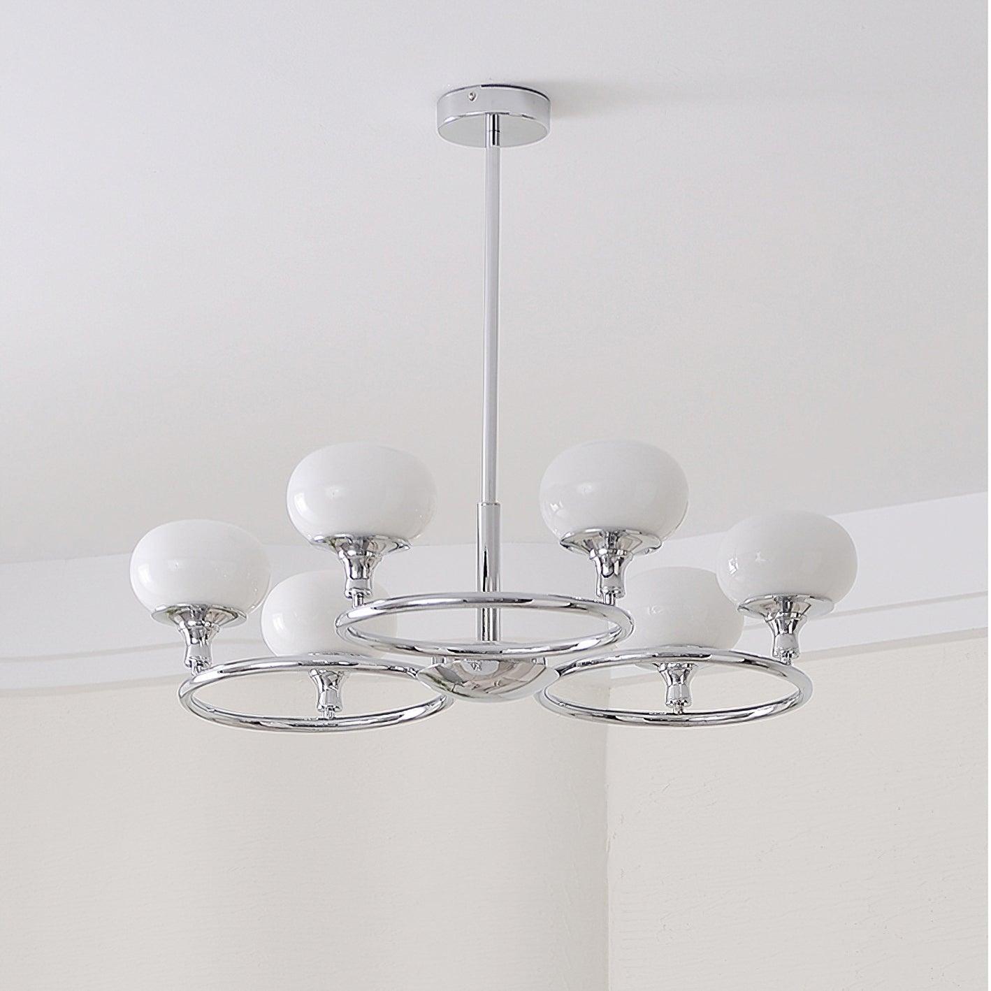 Chrome Finish Ingersoll Round Chandelier