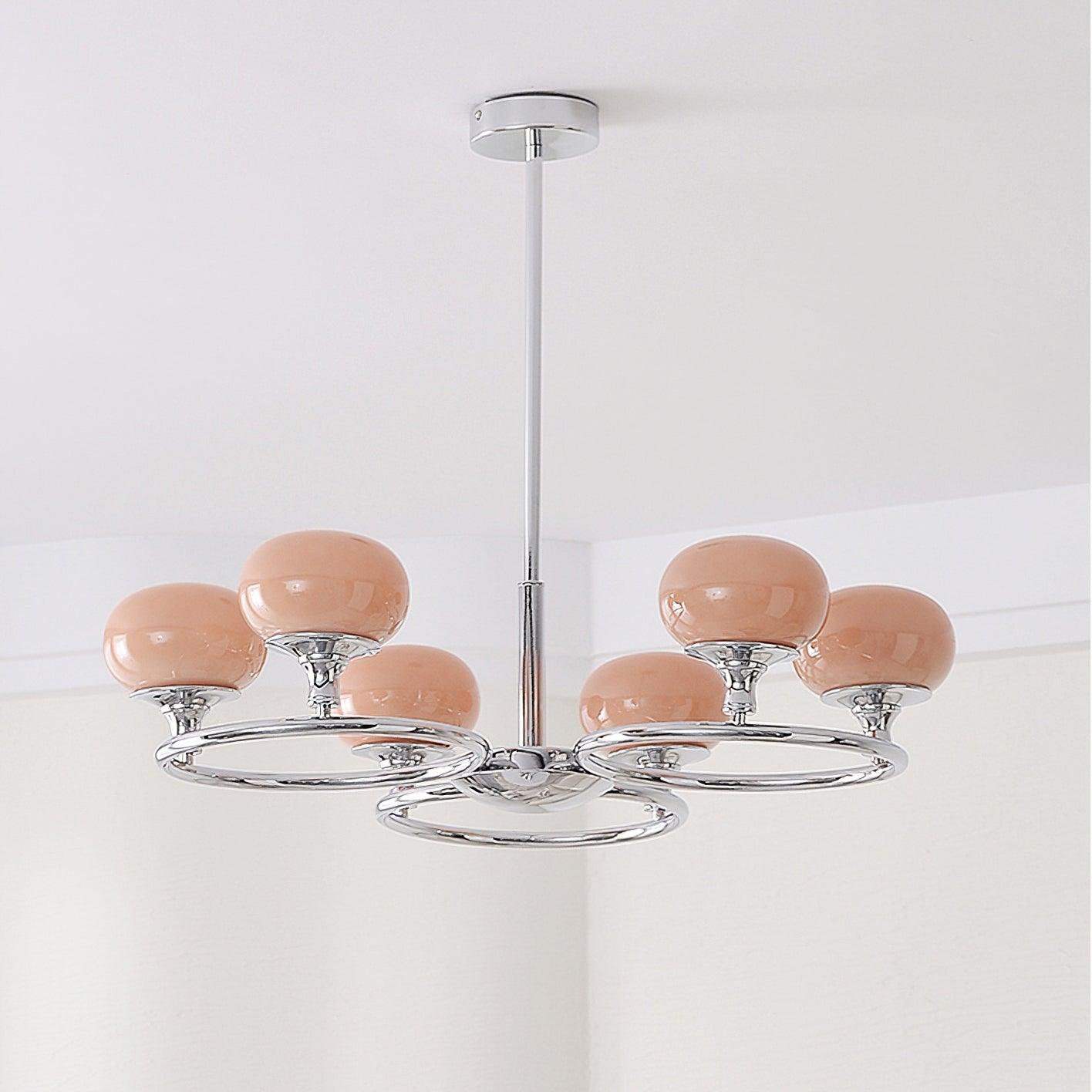 Chrome Finish Ingersoll Round Chandelier