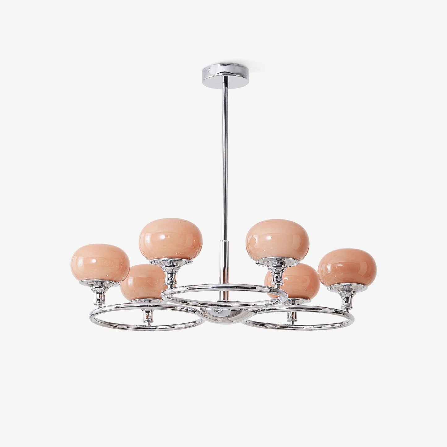 Chrome Finish Ingersoll Round Chandelier