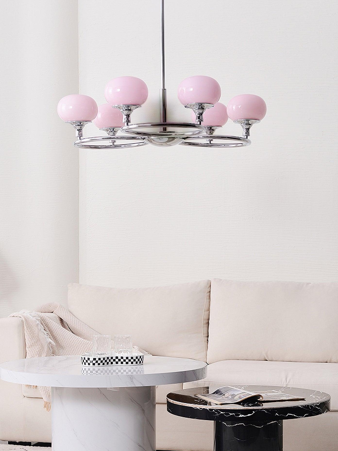 Chrome Finish Ingersoll Round Chandelier