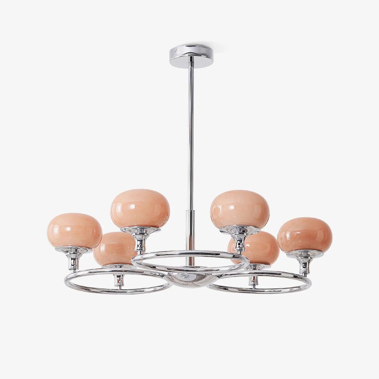 Chrome Finish Ingersoll Round Chandelier