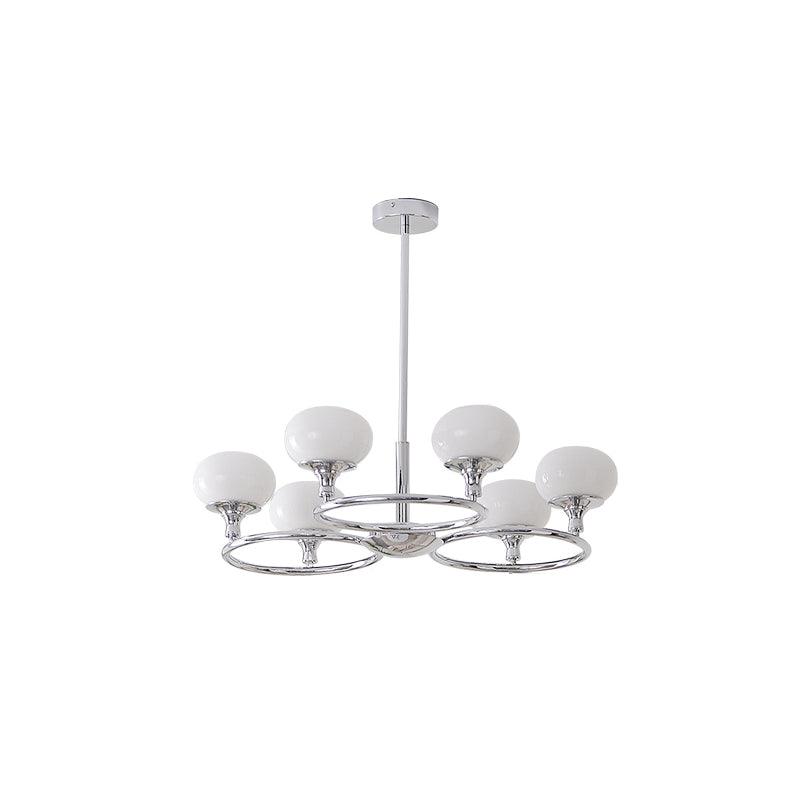Chrome Finish Ingersoll Round Chandelier