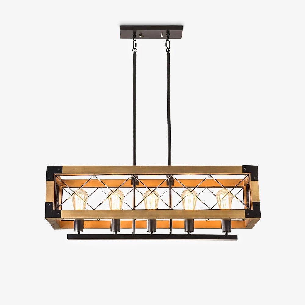 Rectangle Chandelier for Kitchen Island