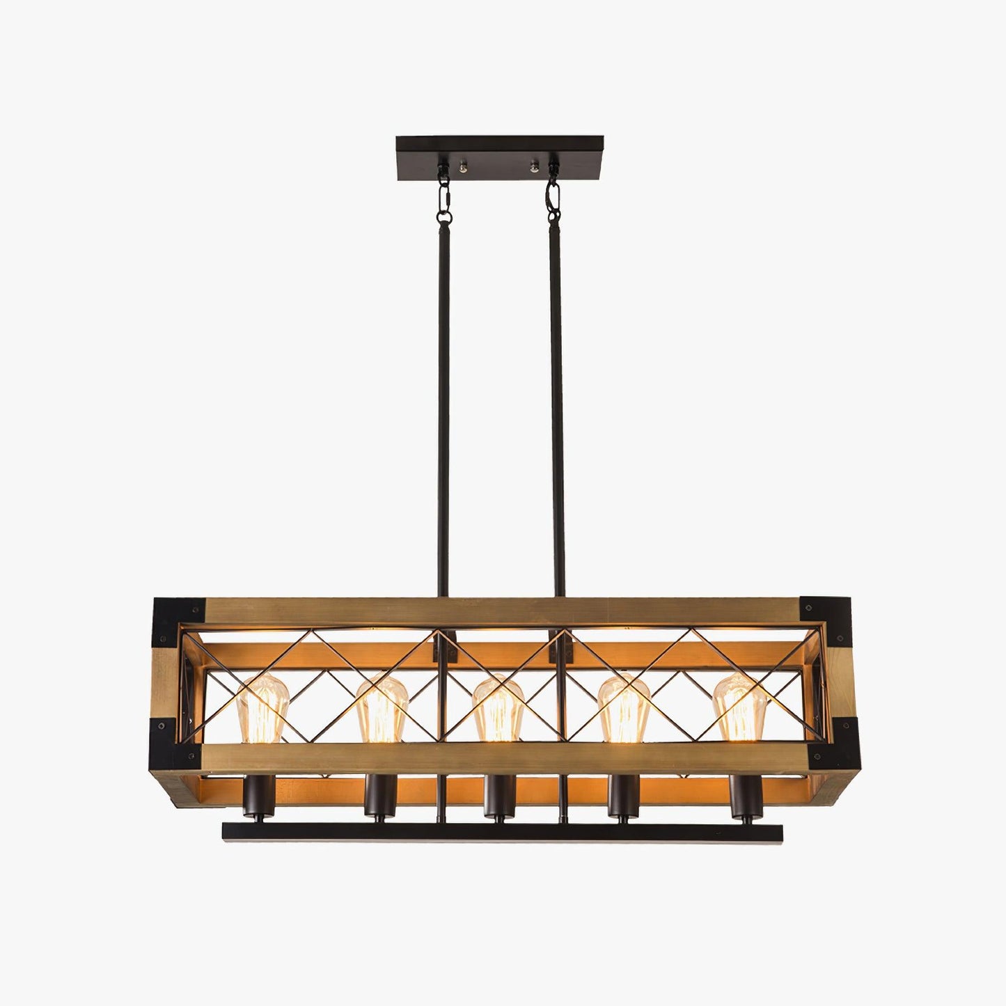 Rectangle Chandelier for Kitchen Island