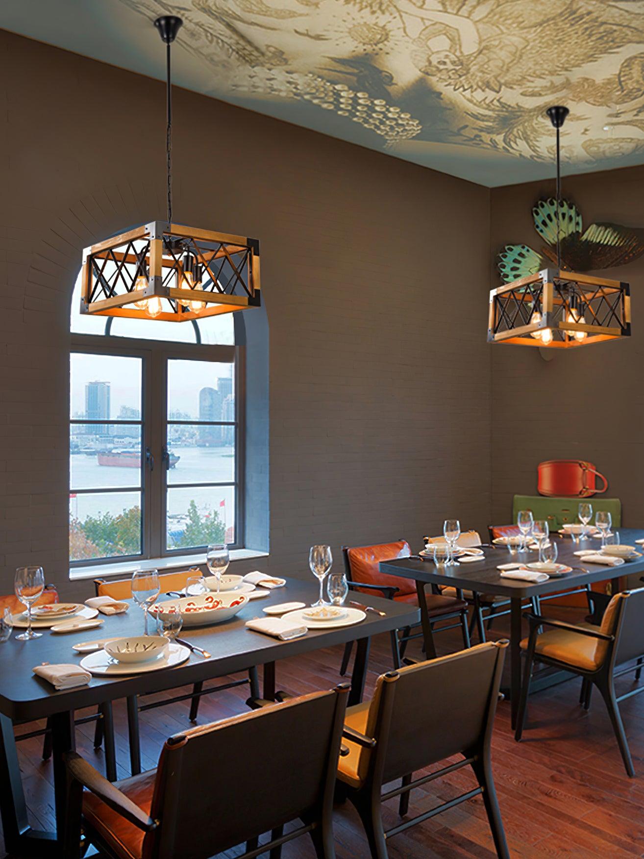 Rectangle Chandelier for Kitchen Island