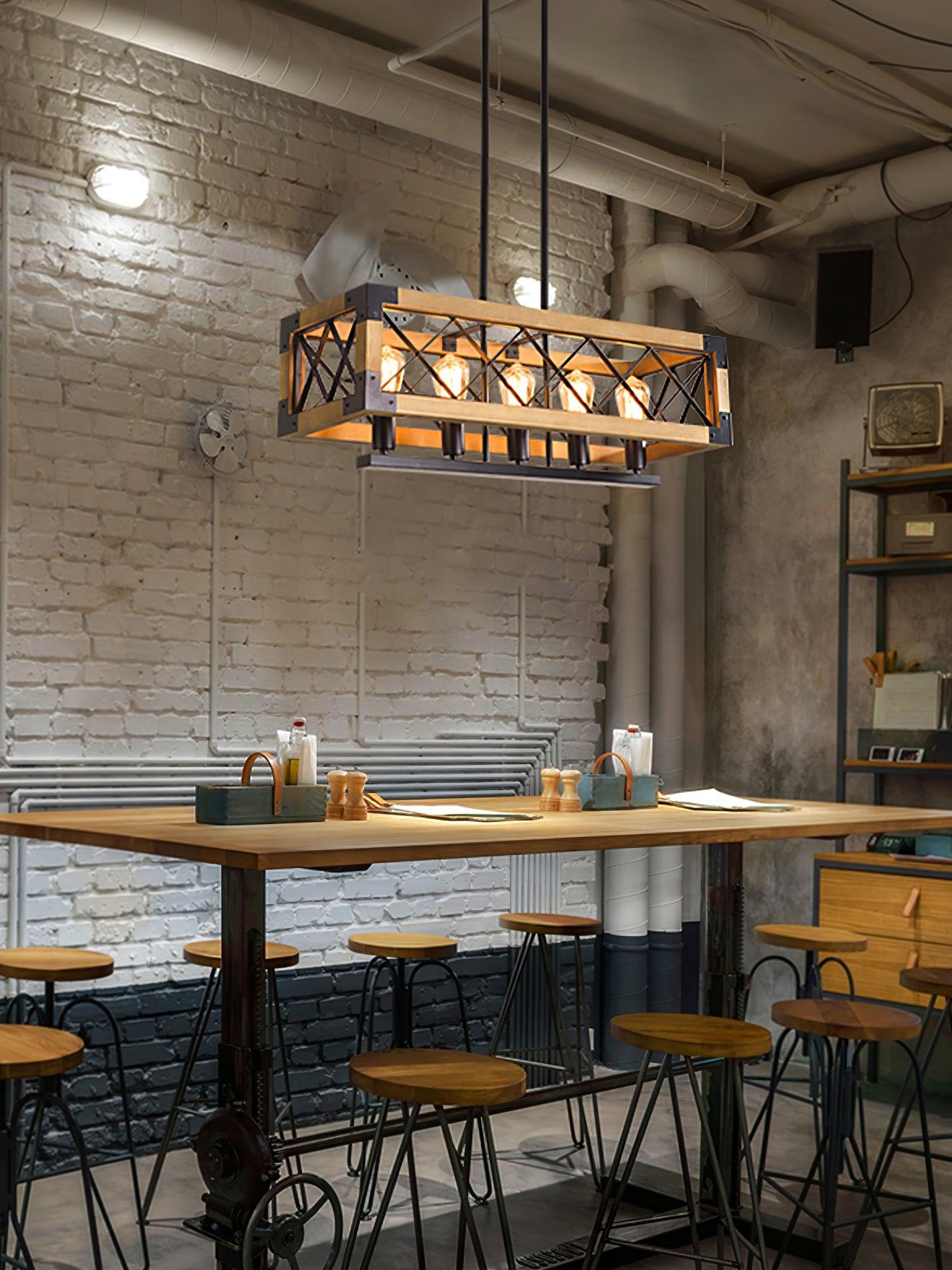 Rectangle Chandelier for Kitchen Island