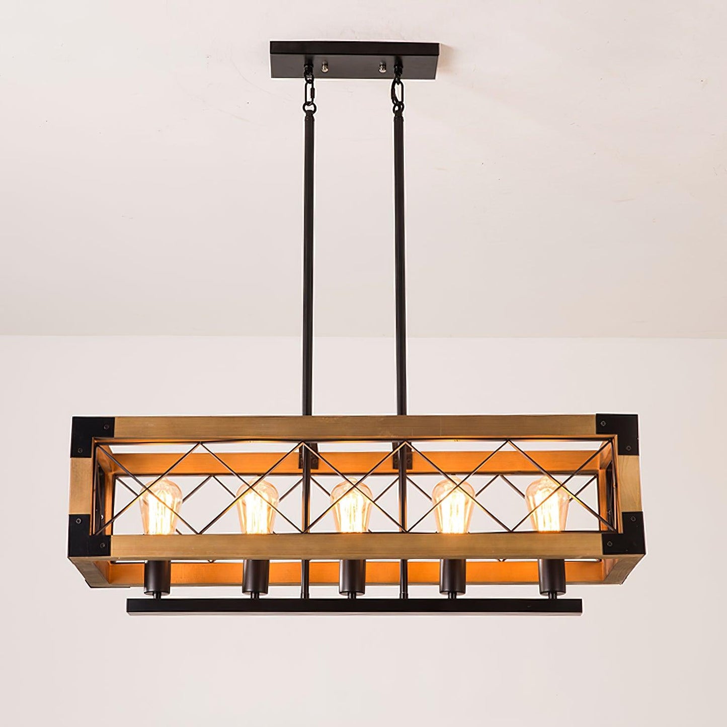 Rectangle Chandelier for Kitchen Island