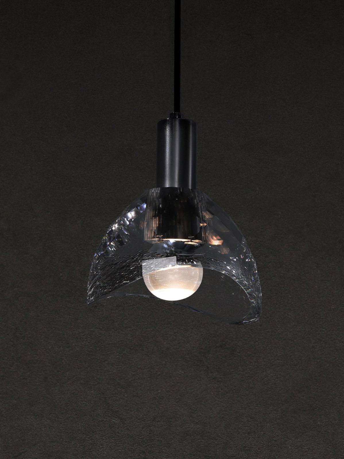 Latham Copper and Glass Pendant Lamp