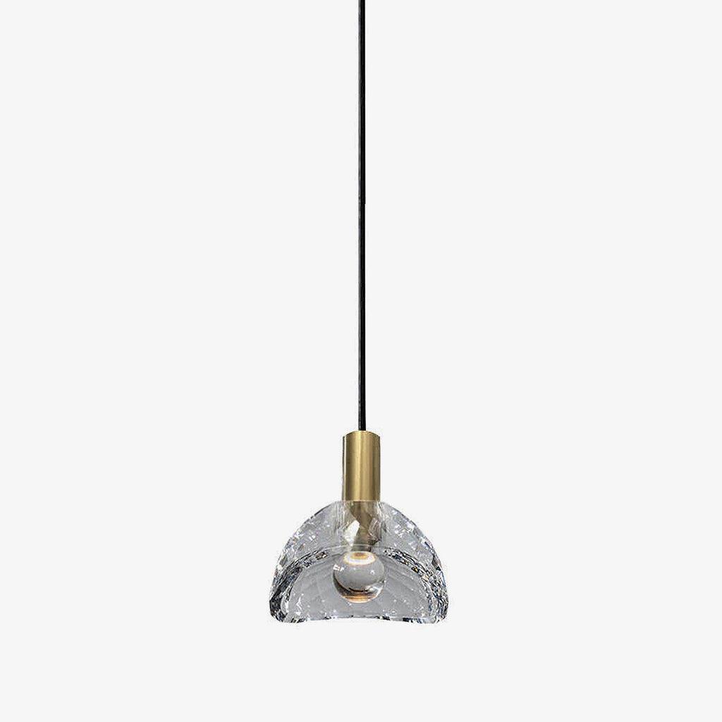 Latham Copper and Glass Pendant Lamp