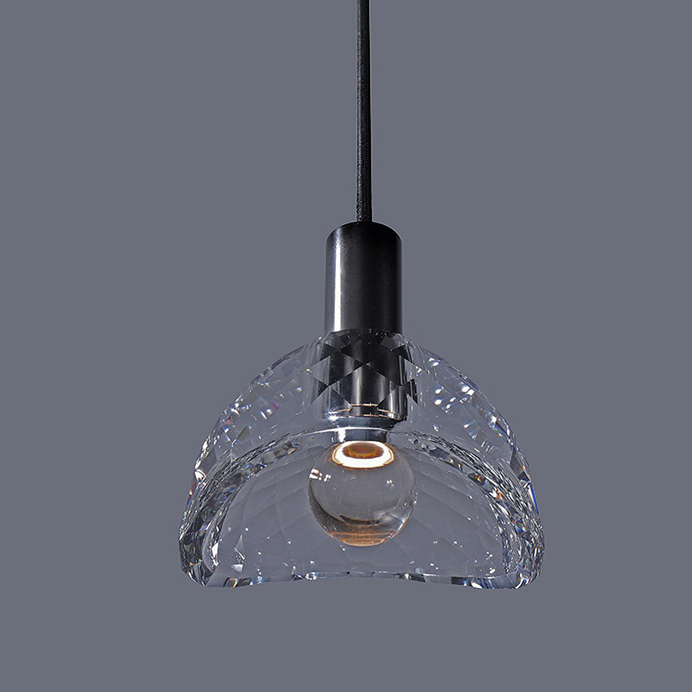 Latham Copper and Glass Pendant Lamp