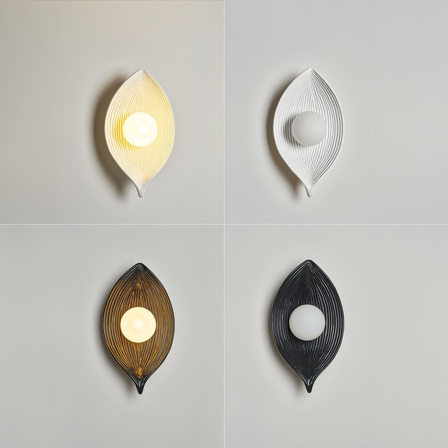 Leaf Canoe Wall Sconce