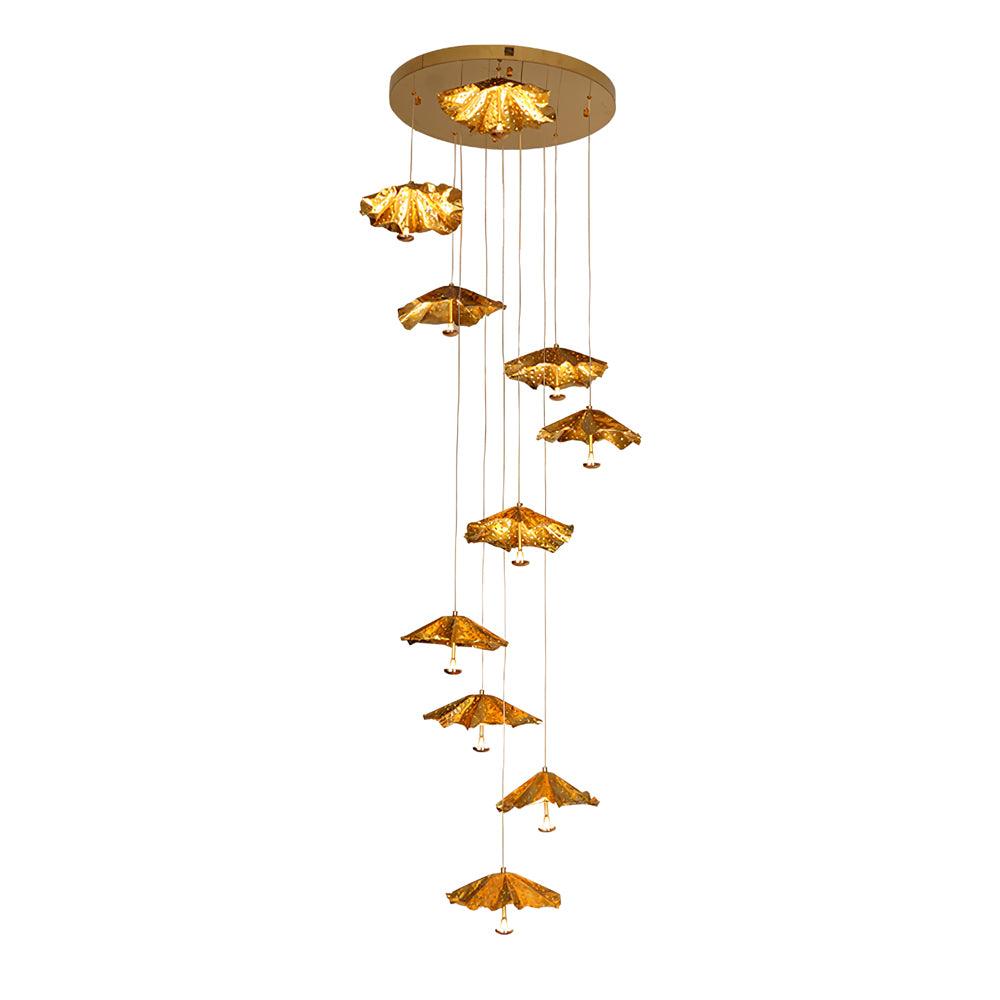 Lotus Leaf Chandelier