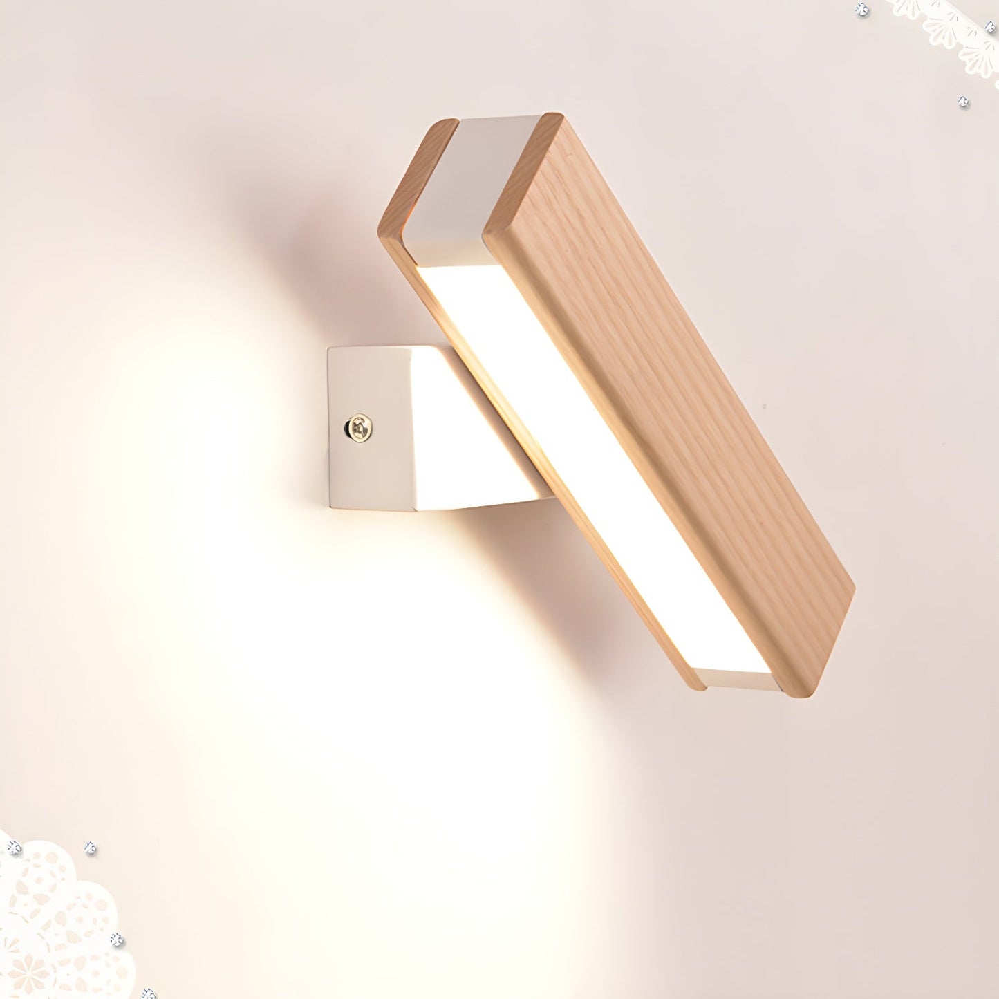 Luca Angle Wall Light, Modern Design