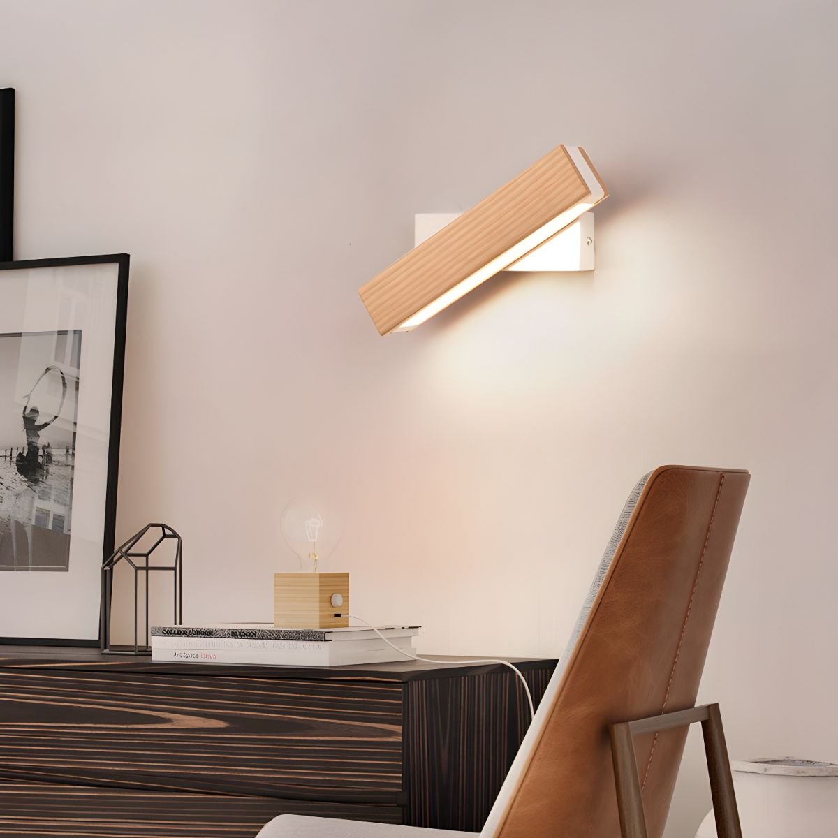 Luca Angle Wall Light, Modern Design