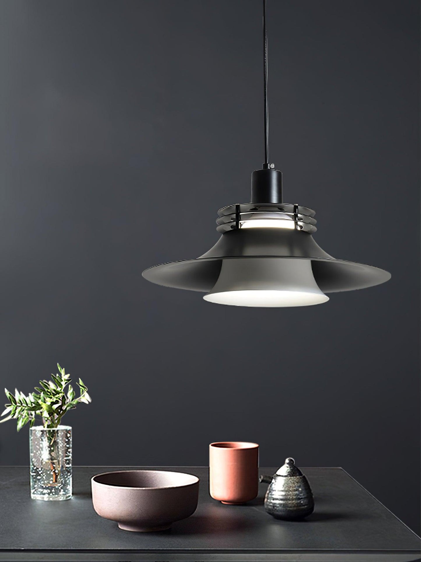 Sophisticated 2-Shade Lyfa Pendant Light