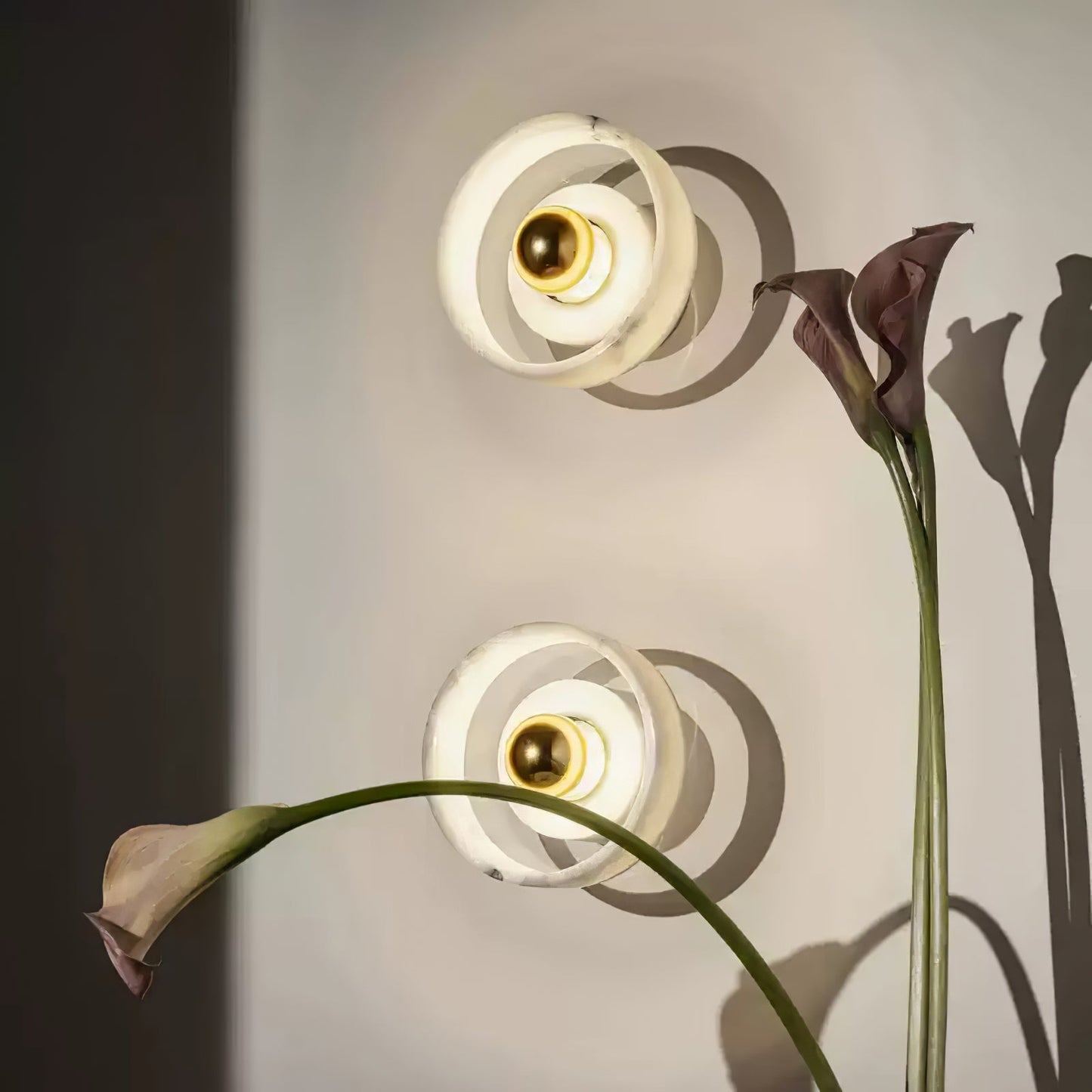 Marble Aura Wall Lamp - Sophisticated Indoor Lighting