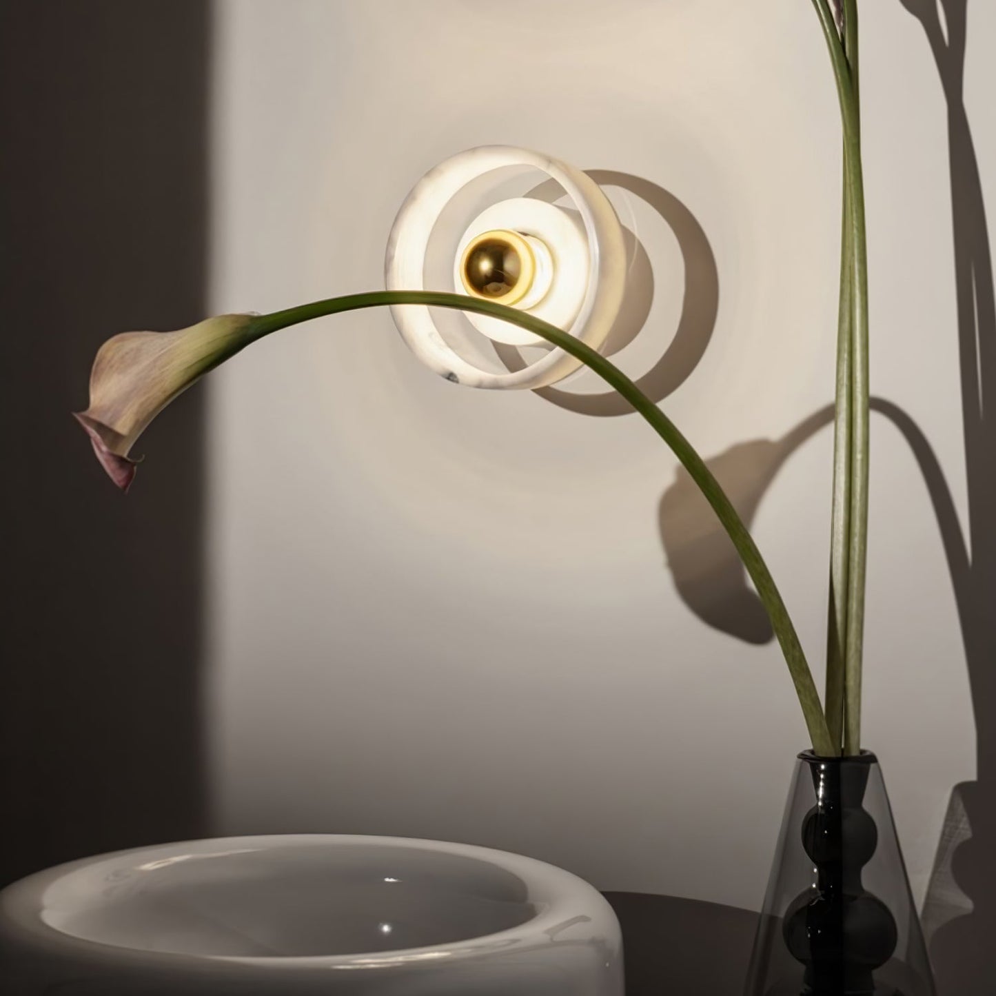 Marble Aura Wall Lamp - Sophisticated Indoor Lighting
