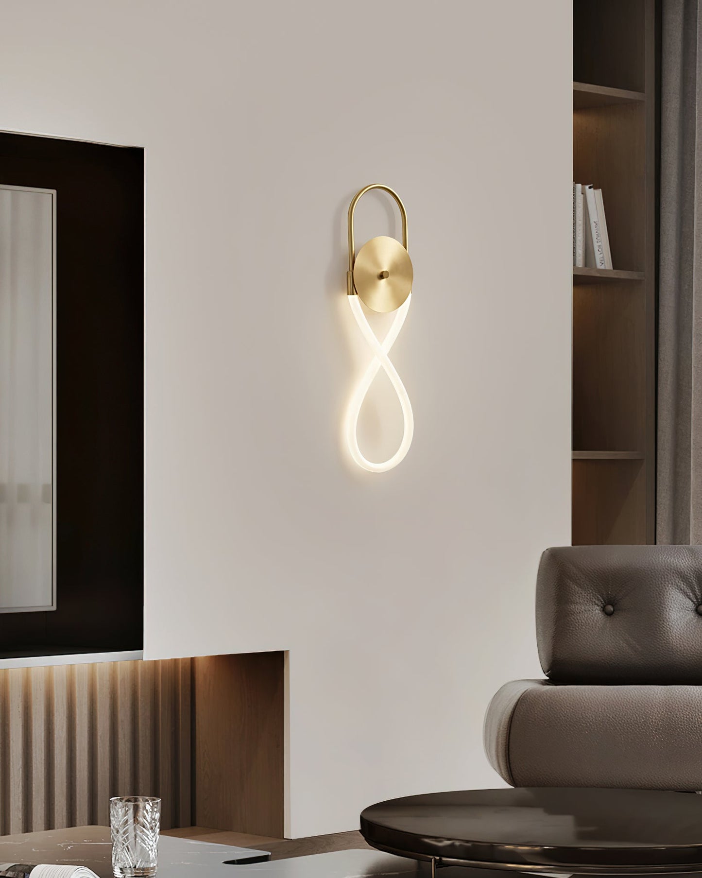 Murano Glass Wall Lamp with Rhombus Design