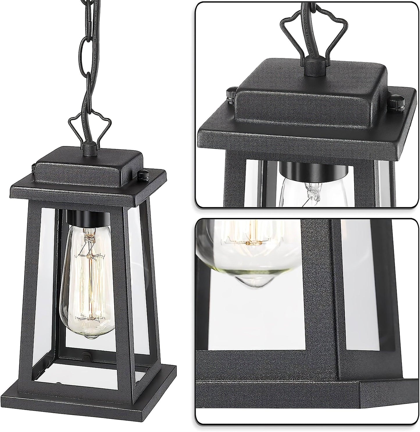IP44 Outdoor Lantern Pendant Lamp