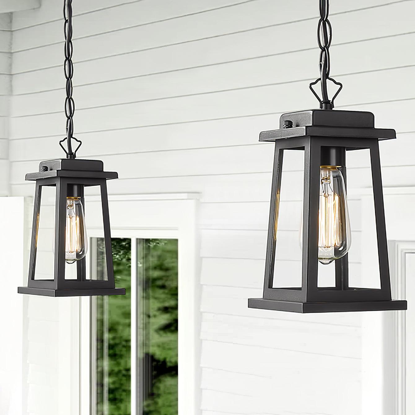 IP44 Outdoor Lantern Pendant Lamp