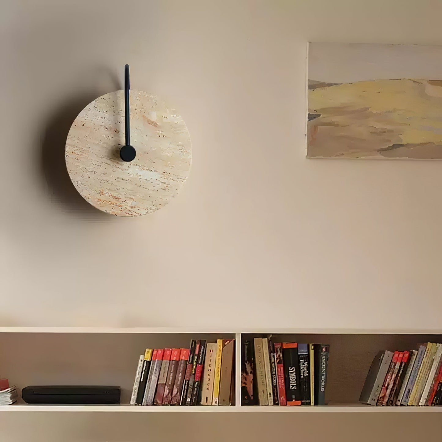 Resin Ribbed Wall Lamp for Modern Spaces