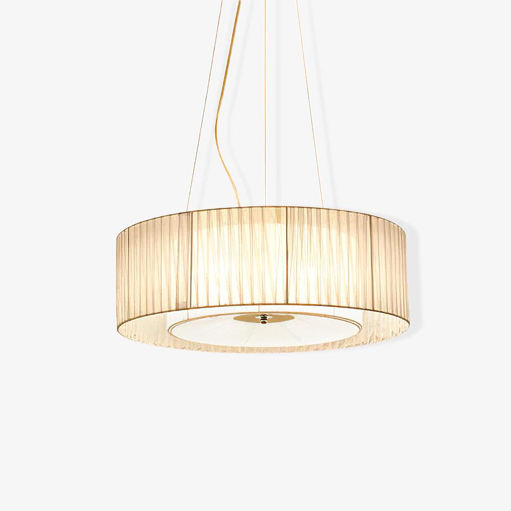 Ruffle Pleated Pendant Lamp, Modern Decor