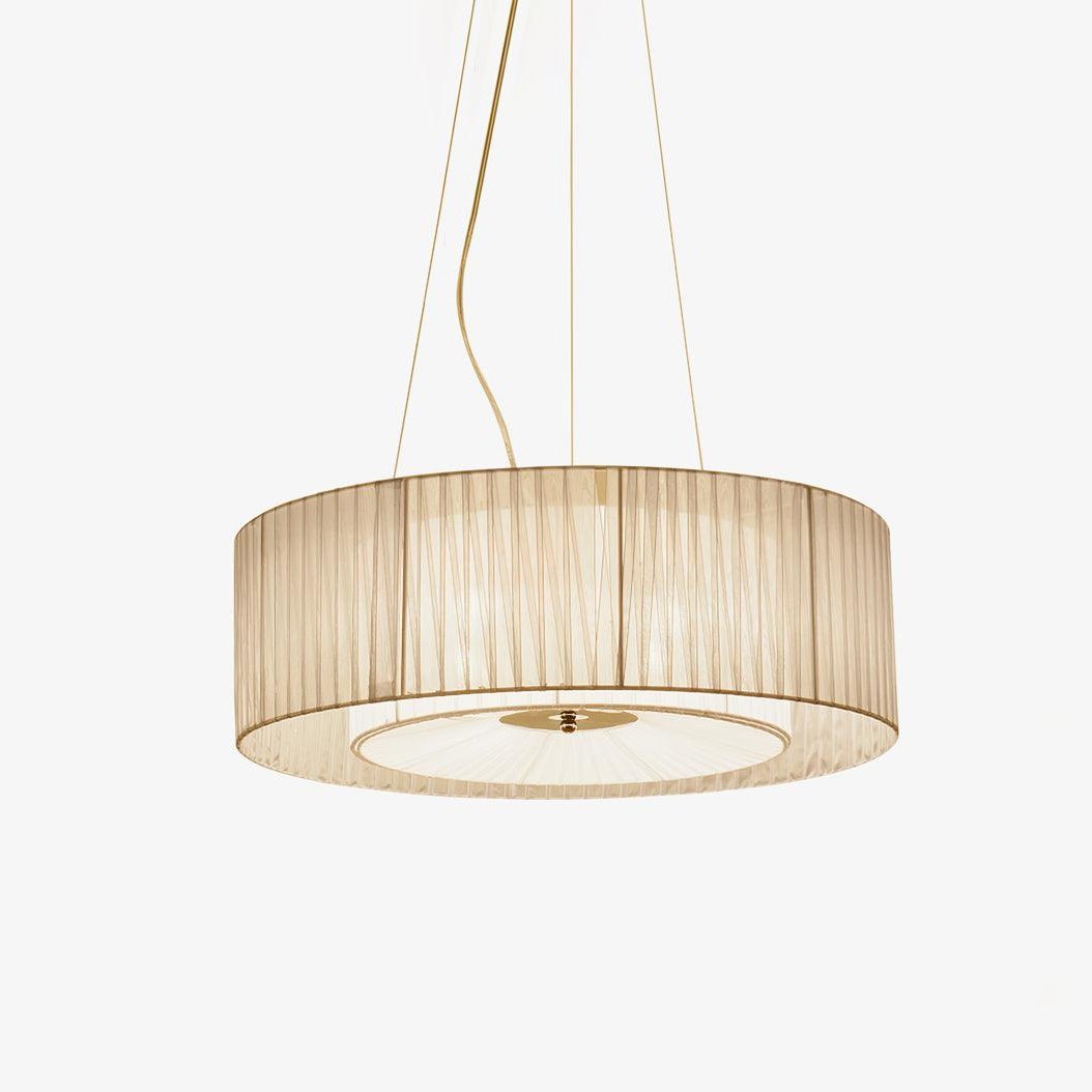 Ruffle Pleated Pendant Lamp, Modern Decor
