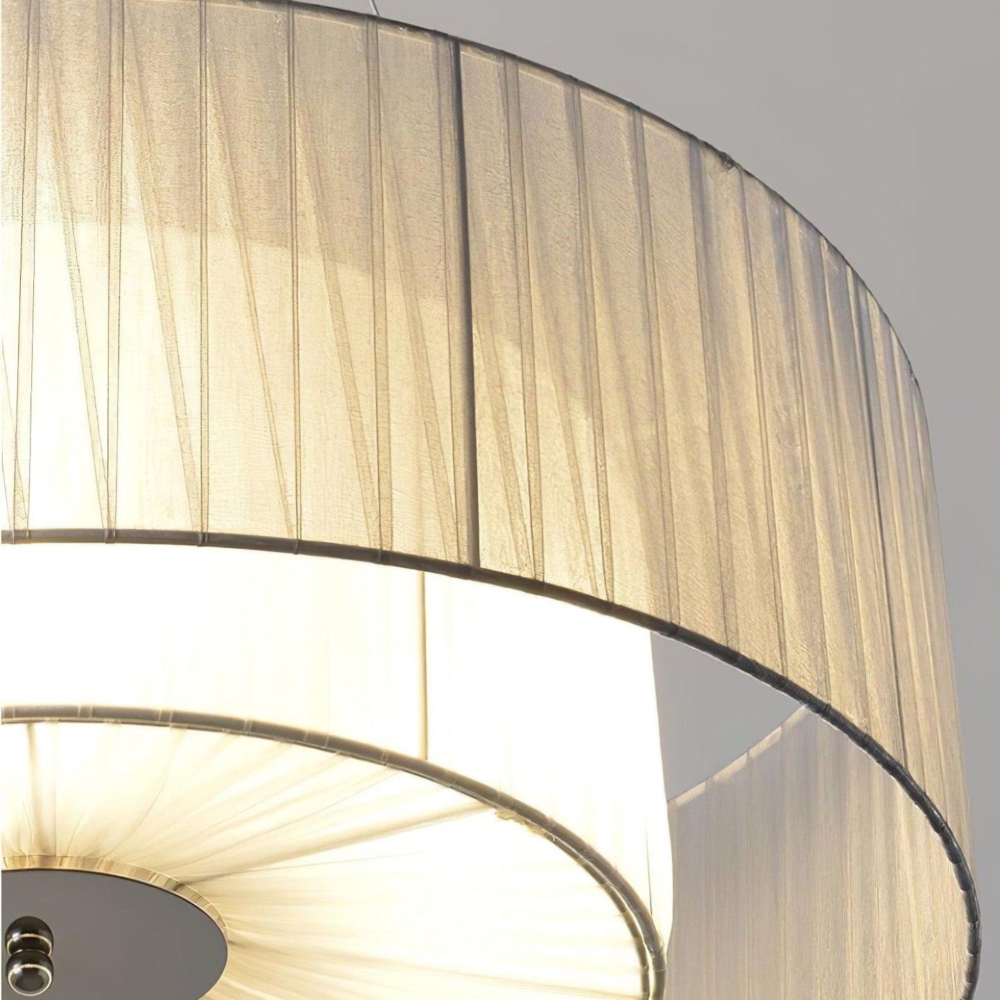 Ruffle Pleated Pendant Lamp, Modern Decor