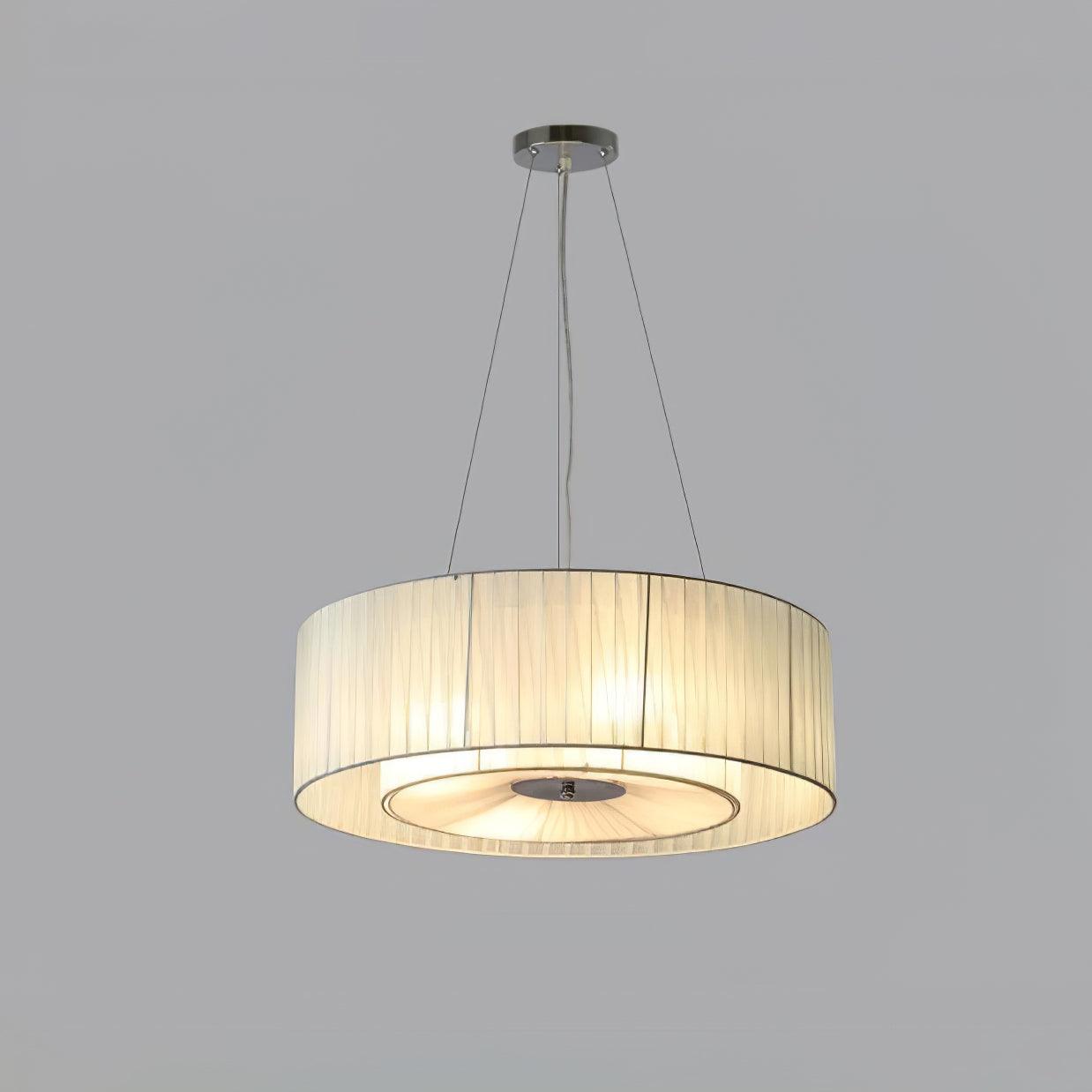 Ruffle Pleated Pendant Lamp, Modern Decor