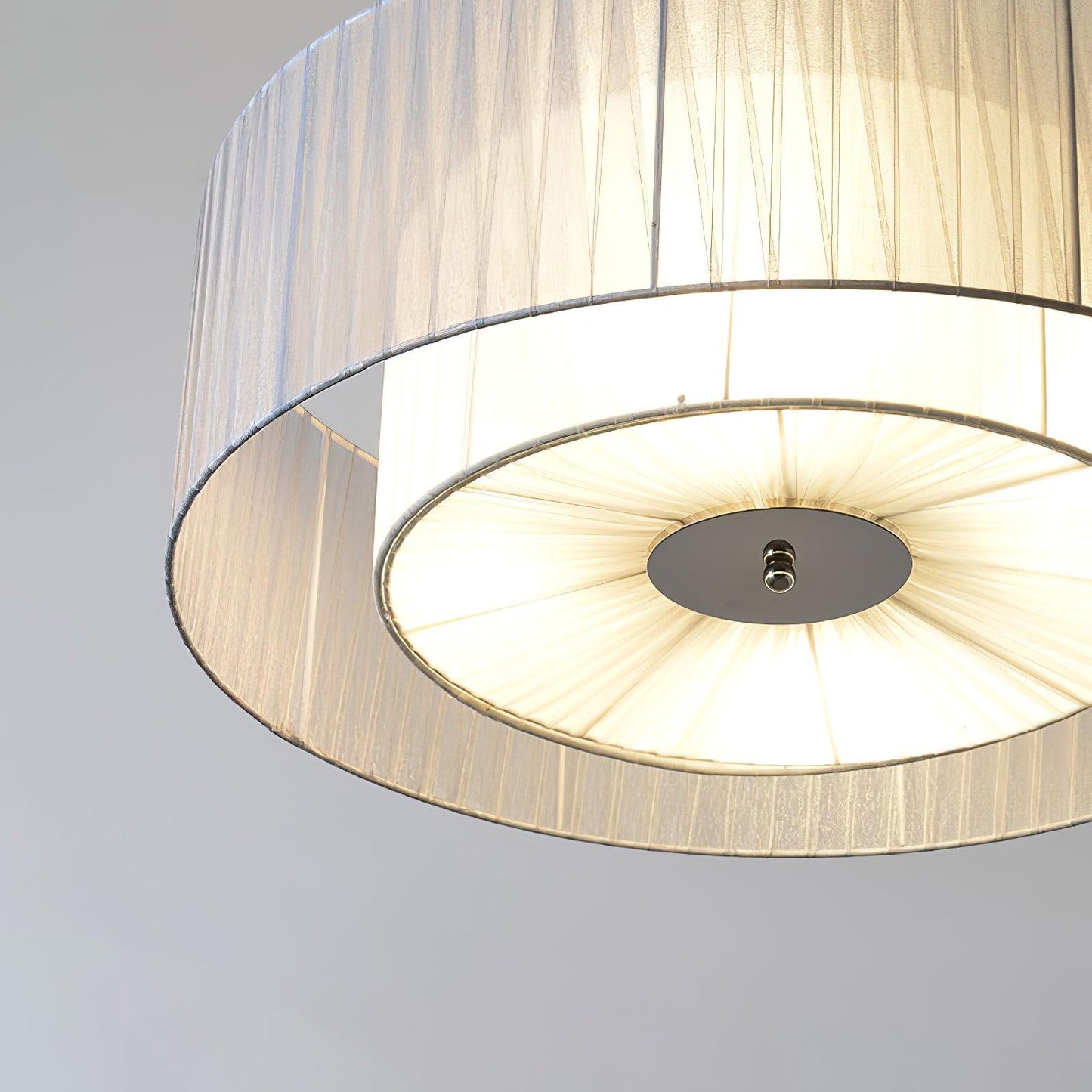 Ruffle Pleated Pendant Lamp, Modern Decor