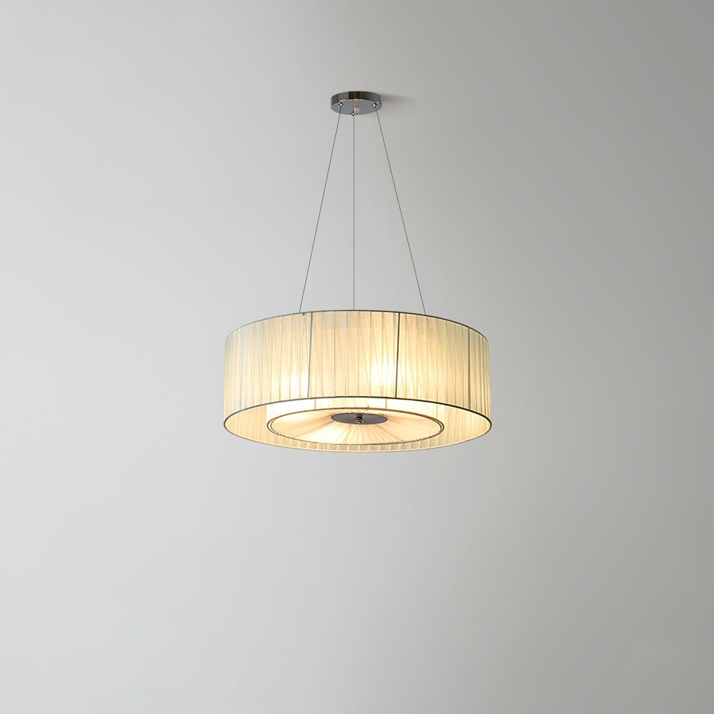 Ruffle Pleated Pendant Lamp, Modern Decor