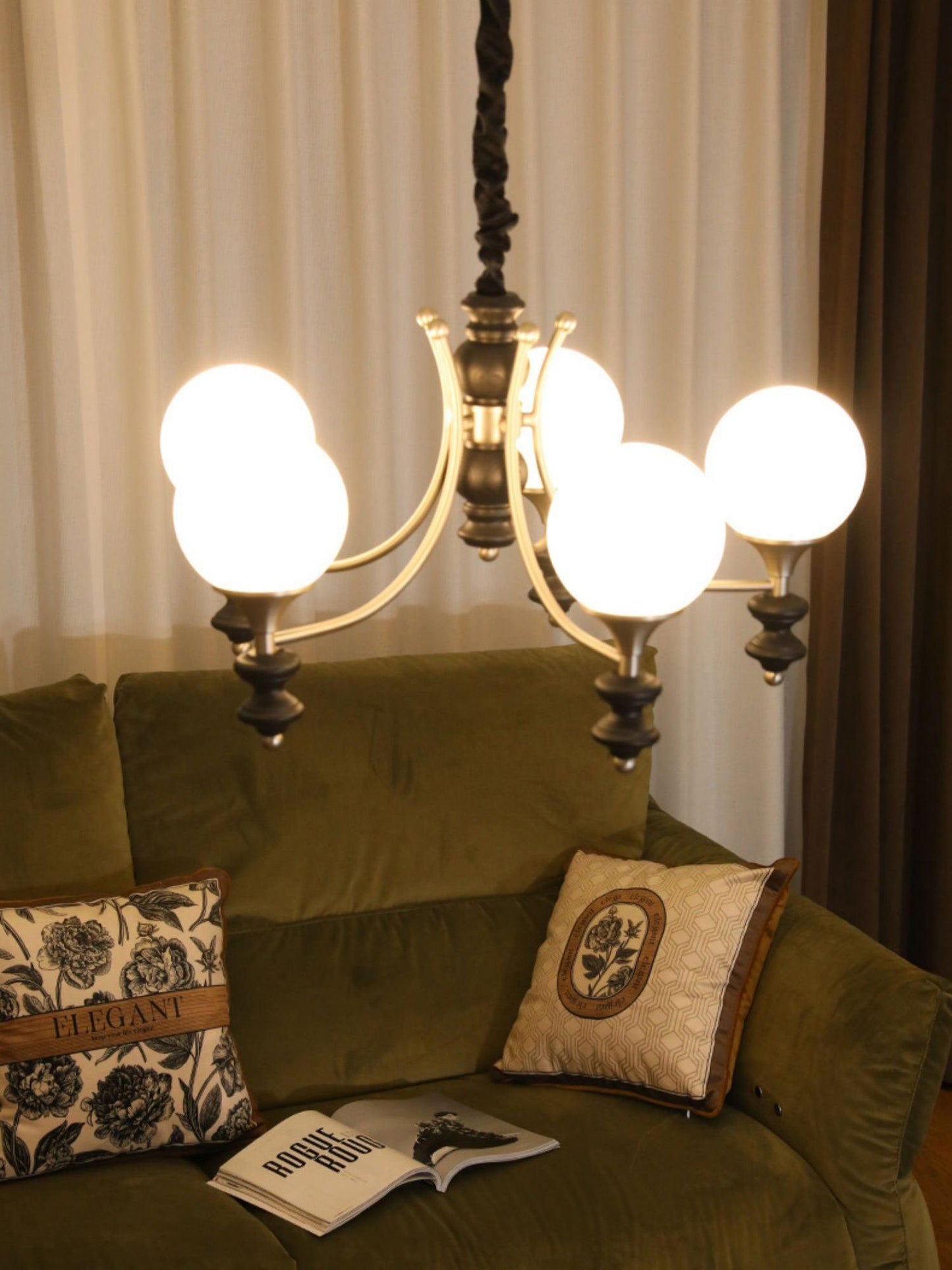 Wooden Chandelier for Home Decor
