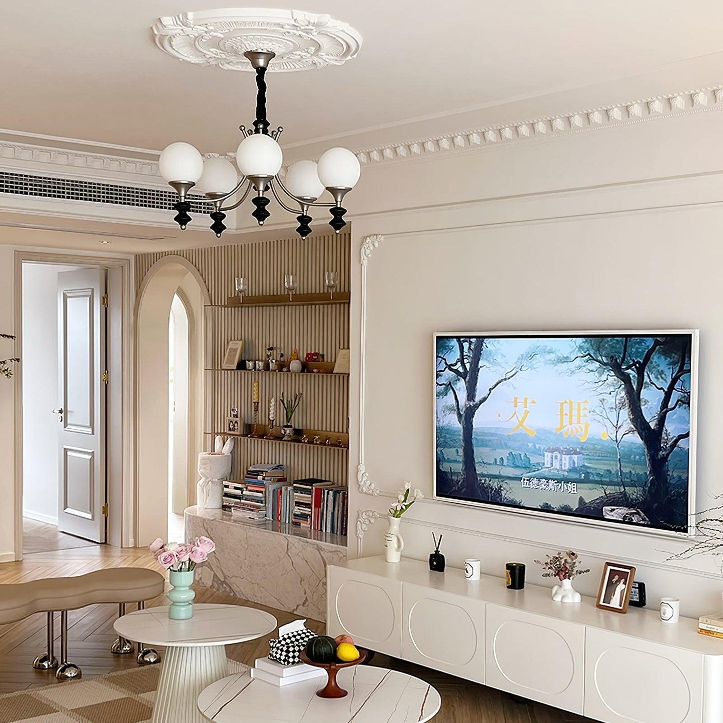 Wooden Chandelier for Home Decor