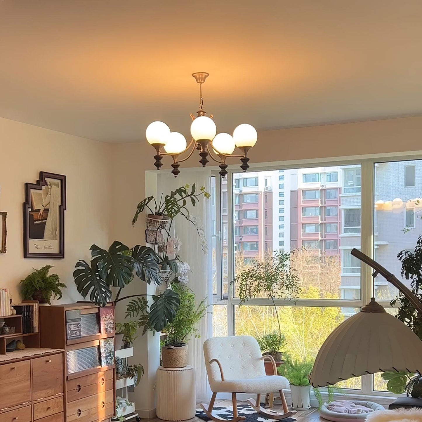 Wooden Chandelier for Home Decor
